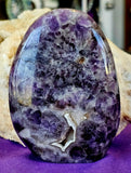 Chevron Amethyst Crystal Freeform ✨🤩💜