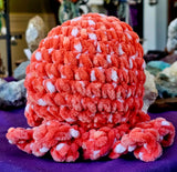Handmade XL Crocheted Strawberries and Cream Octobaby Plushie 🦑🥹🐙