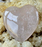 Rose Quartz Crystal Heart ❤️ 🌹 ✨🩷🌸