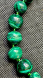 Vintage Malachite Crystal Necklace ✨📿💚🌿🍃🤩