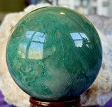 African Jade Crystal Sphere 💚🔮✨