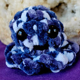 Handmade Mini Crocheted Blueberries and Cream Octobaby Plushie 🦑🥹🐙