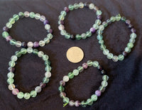 Rainbow Flourite Crystal Bracelet