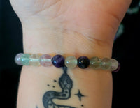 Rainbow Flourite Crystal Bracelet