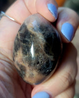 Black Moonstone Palmstone